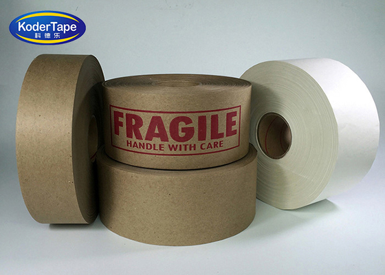 Environmental Gummed Brown Paper Tape For Carton Sealing Bunding