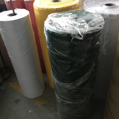 190mic厚さの布のガム テープのジャンボ ロールスロイスの一般目的70の網