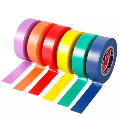 Wire Flame Retardant Electrical Insulation Tape 600V High Voltage PVC Tape Custom Electrical Tape