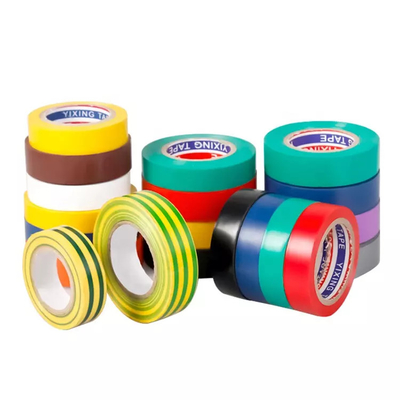 Wire Flame Retardant Electrical Insulation Tape 600V High Voltage PVC Tape Custom Electrical Tape
